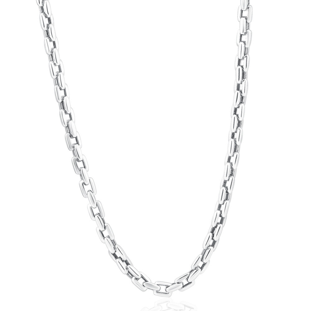 Men's Square Cable 14k Gold (76gram) or Platinum (142gram) 6.5mm